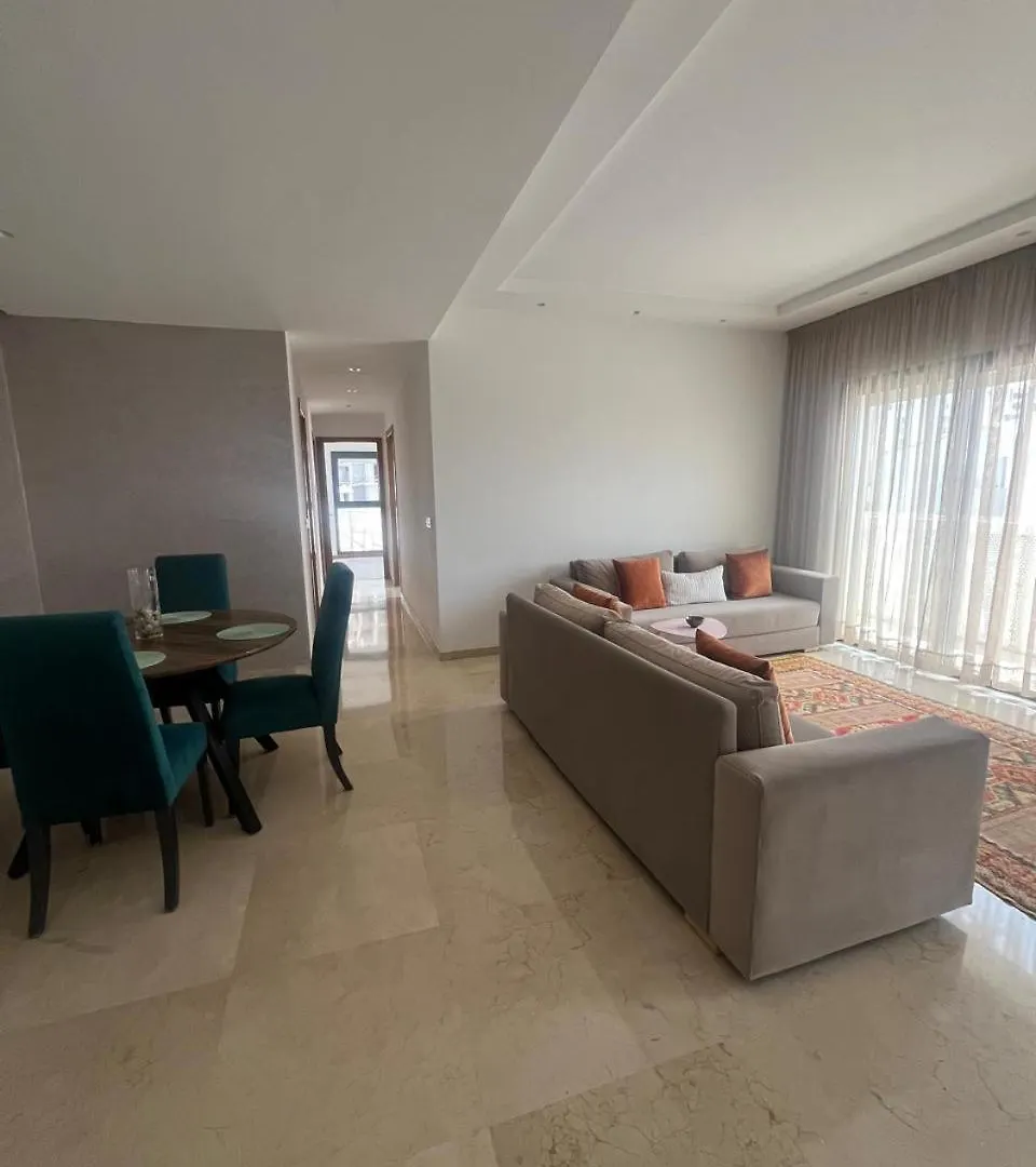 Διαμέρισμα Spacieux Appartement Moderne A Casablanca Finance City Vue Panoramique Parking Fibre Optique