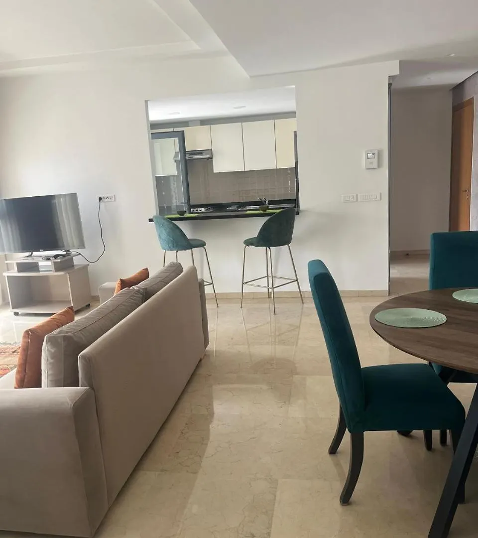 Διαμέρισμα Spacieux Appartement Moderne A Casablanca Finance City Vue Panoramique Parking Fibre Optique